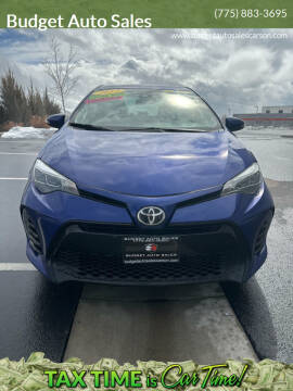 2017 Toyota Corolla for sale at Budget Auto Sales in Carson City NV