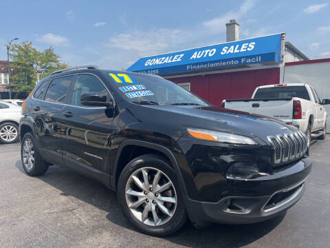 2017 Jeep Cherokee for sale at Gonzalez Auto Sales in Joliet IL
