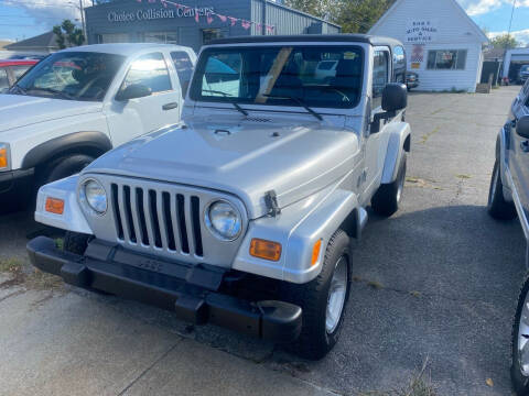 2005 Jeep Wrangler for sale at Bob Luongo's Auto Sales in Fall River MA