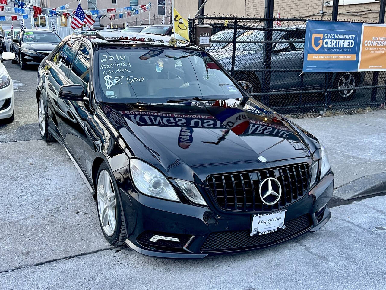 2010 Mercedes-Benz E-Class E 350 Sport 4MATIC AWD 4dr Sedan - Black exterior view 4