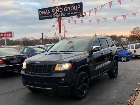2012 Jeep Grand Cherokee for sale at Divan Auto Group in Feasterville Trevose PA