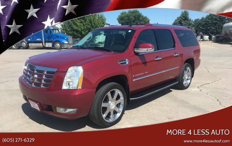 2007 Cadillac Escalade ESV for sale at More 4 Less Auto in Sioux Falls SD