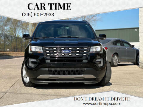 2017 Ford Explorer for sale at Car Time in Philadelphia PA