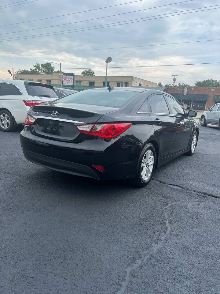 2014 Hyundai SONATA for sale at Auto Town in Tulsa, OK