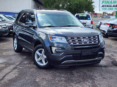 2016 Ford Explorer for sale at GO GREEN MOTORS in Lakewood CO