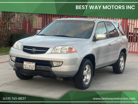 2003 Acura MDX for sale at BEST WAY MOTORS INC in San Diego CA