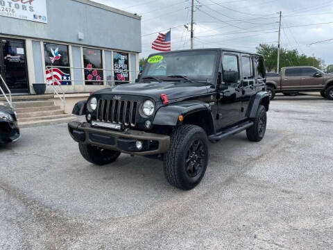 2016 Jeep Wrangler Unlimited for sale at Bagwell Motors in Springdale AR