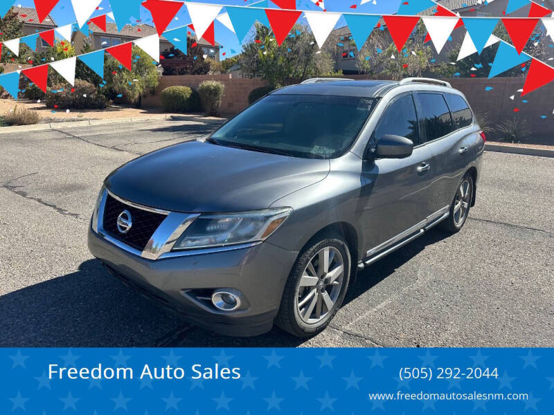 2016 Nissan Pathfinder Platinum