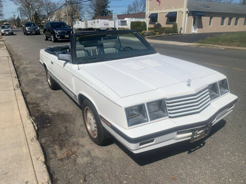 1985 Dodge 600 for sale at Royalton Auto Enterprises in West Long Branch NJ