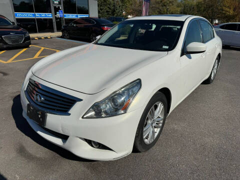 2013 Infiniti G37 Sedan for sale at K & B AUTO SALES LLC in Saint Louis MO