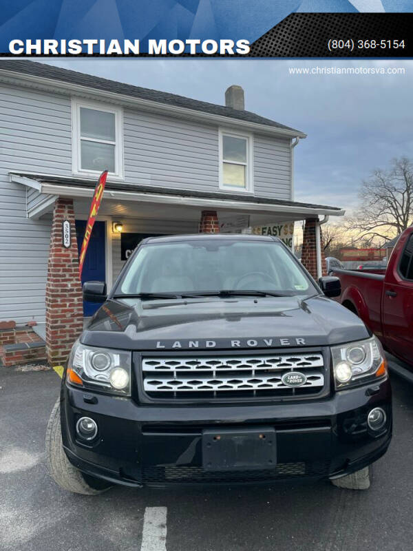 2014 Land Rover LR2 for sale at CHRISTIAN MOTORS in Hopewell VA