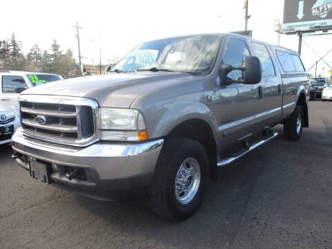 2002 Ford F-350 Super Duty for sale at ALPINE MOTORS in Milwaukie OR