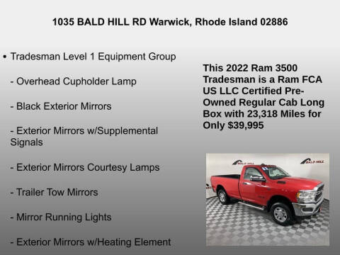 2022 RAM 3500 Tradesman
