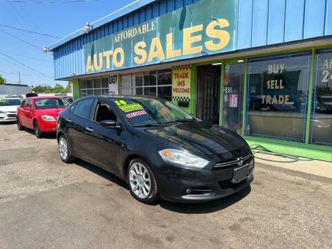2014 Dodge Dart for sale at Affordable Auto Sales of Michigan in Pontiac MI