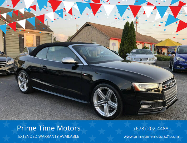 2013 Audi S5 for sale at Prime Time Motors in Marietta GA