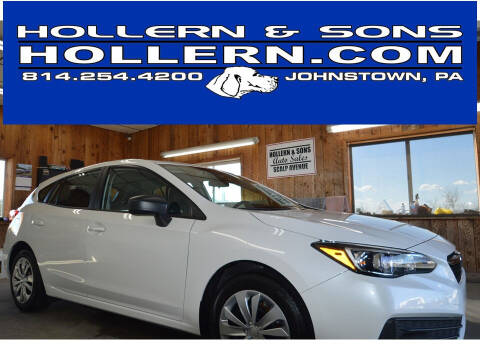 2022 Subaru Impreza for sale at Hollern & Sons Auto Sales in Johnstown PA
