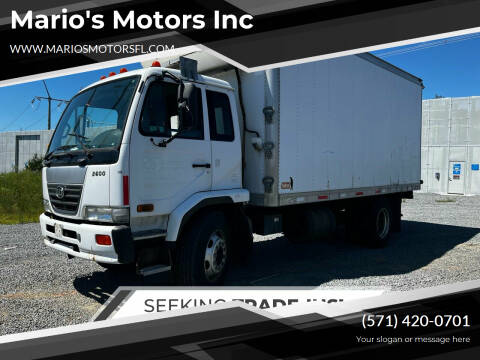 2009 UD Trucks UD2600 for sale at Mario's Motors Inc in Leesburg VA
