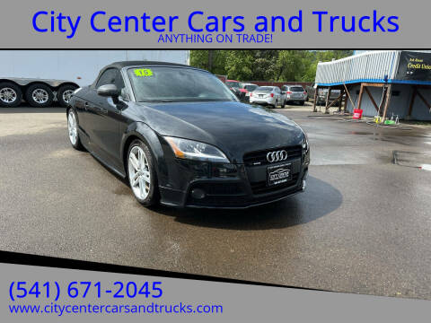 2015 Audi TT for sale at City Center Cars and Trucks in Roseburg OR