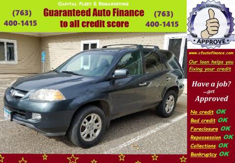 2004 Acura MDX for sale at Capital Fleet  & Remarketing  Auto Finance in Columbia Heights MN