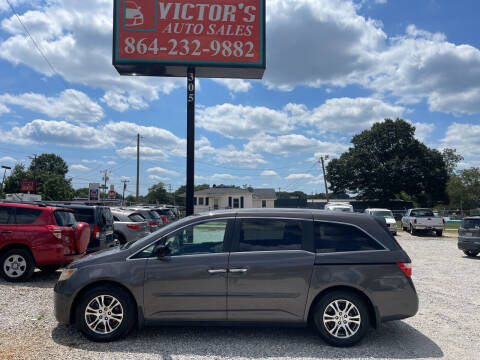 2011 Honda Odyssey for sale at Victor's Auto Sales in Greenville SC