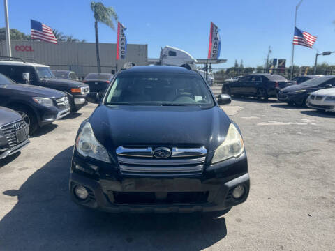 2013 Subaru Outback for sale at America Auto Wholesale Inc in Miami FL