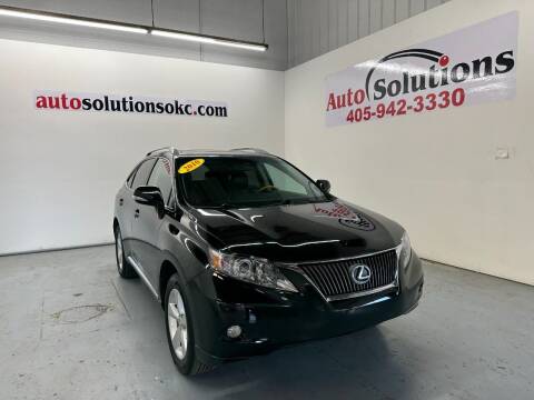 2010 Lexus RX 350 for sale at Auto Solutions in Warr Acres OK