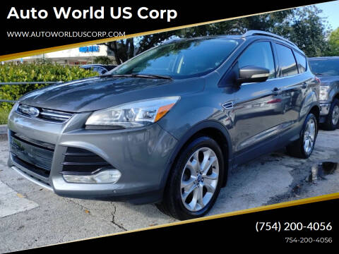 2014 Ford Escape for sale at Auto World US Corp in Plantation FL