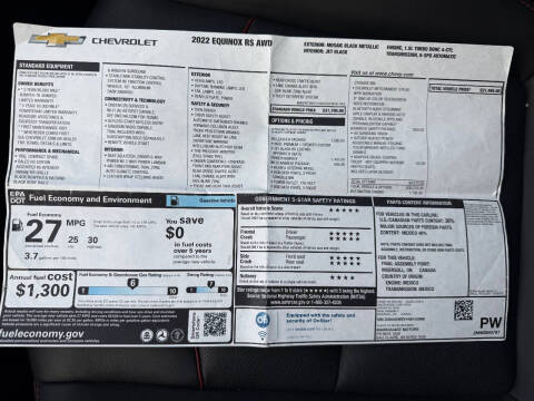 2022 Chevrolet Equinox RS