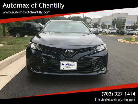 2018 Toyota Camry for sale at Automax of Chantilly in Chantilly VA