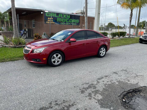 2012 Chevrolet Cruze for sale at Galaxy Motors Inc in Melbourne FL