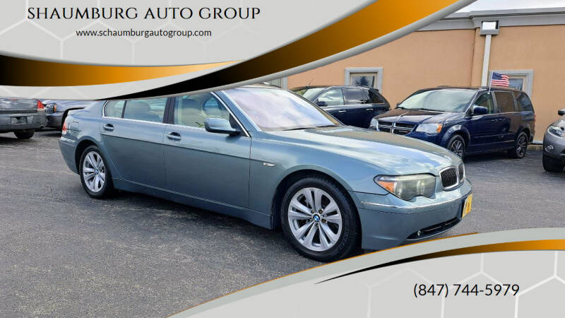 2002 BMW 7 Series for sale at Schaumburg Auto Group - Addison Location in Addison IL