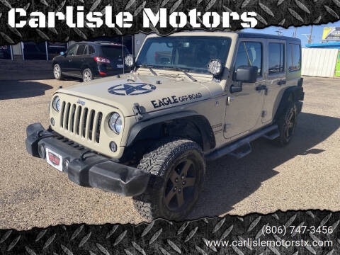 2017 Jeep Wrangler Unlimited Sport