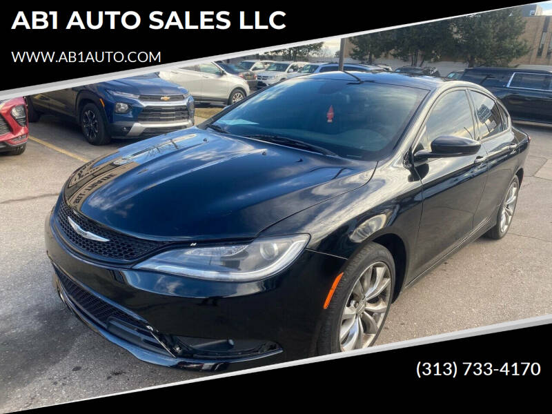 2016 Chrysler 200 for sale at AB1 AUTO SALES LLC in Detroit MI