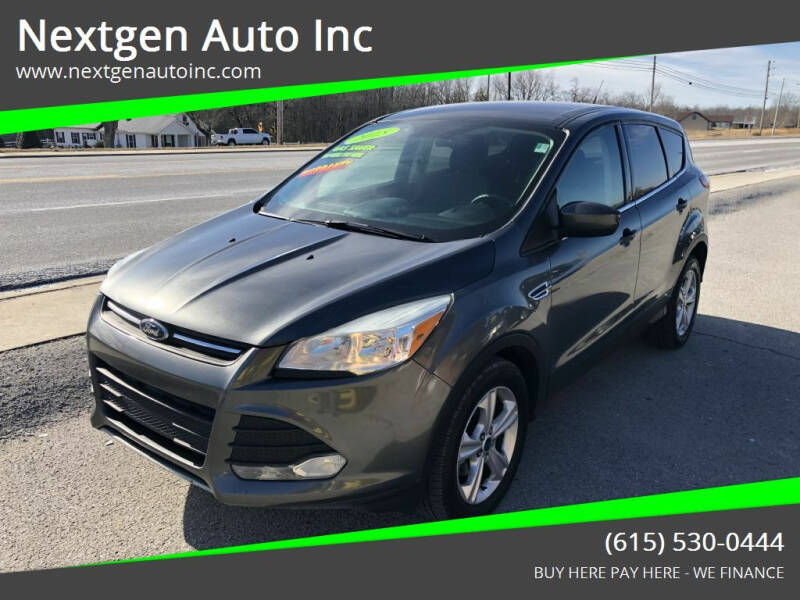 2015 Ford Escape for sale at Nextgen Auto Inc in Smithville TN