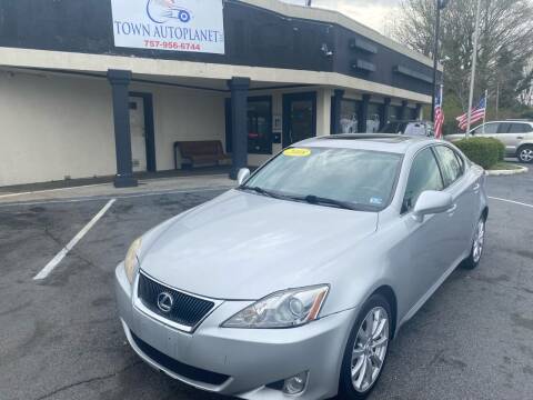2008 Lexus IS 250 for sale at TOWN AUTOPLANET LLC in Portsmouth VA