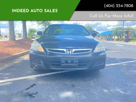 2007 Honda Accord for sale at Indeed Auto Sales in Lawrenceville GA