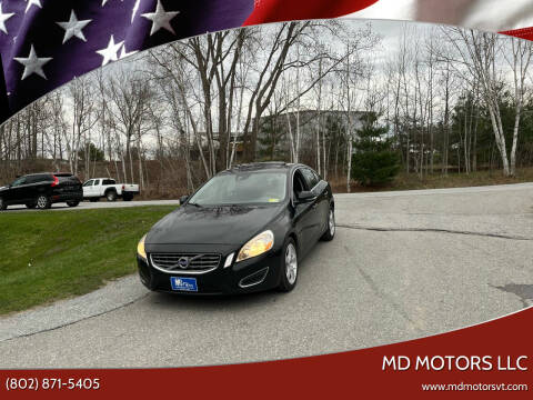 2013 Volvo S60 for sale at MD Motors LLC in Williston VT