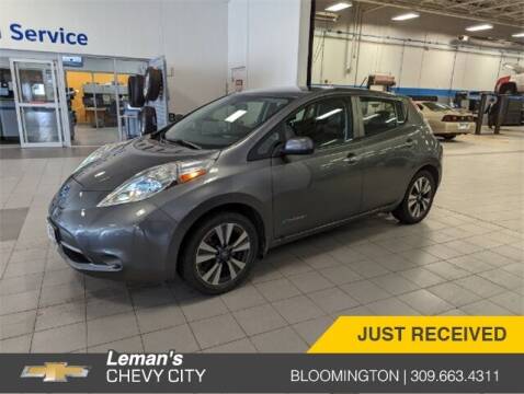 2016 Nissan LEAF for sale at Leman's Chevy City in Bloomington IL