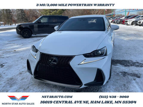 2018 Lexus IS 300 for sale at Northstar Auto Sales LLC - Ham Lake in Ham Lake MN