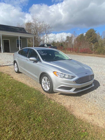 2018 Ford Fusion Hybrid for sale at Bush Motors of Lenoir in Lenoir NC