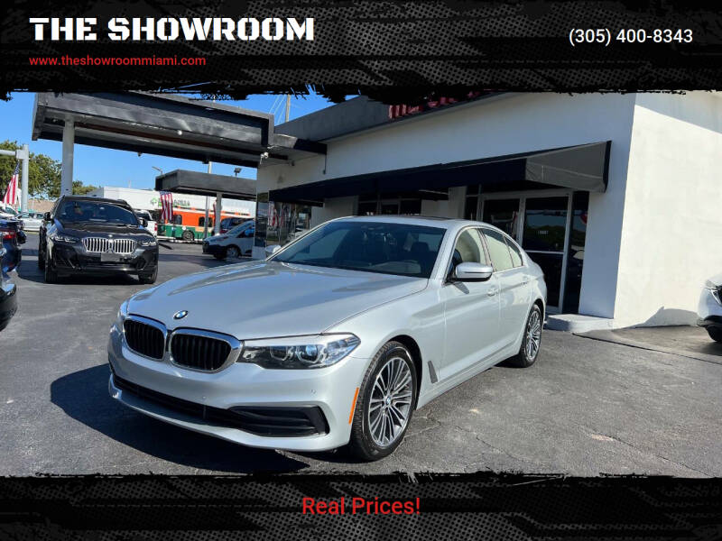 2019 BMW 5 Series for sale at THE SHOWROOM in Miami FL