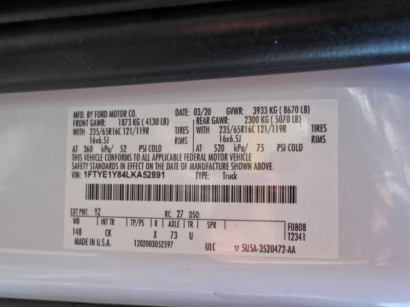 2020 Ford Transit 150