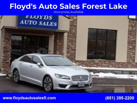 2017 Lincoln MKZ for sale at Floyd's Auto Sales Forest Lake in Forest Lake MN