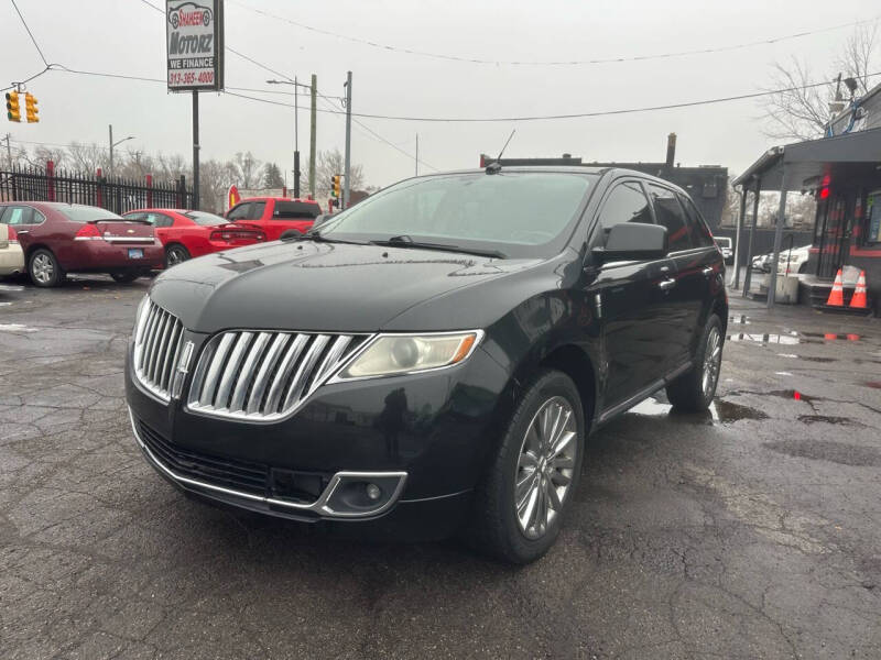 2011 Lincoln MKX for sale at Shaheen Motorz, LLC. in Detroit MI