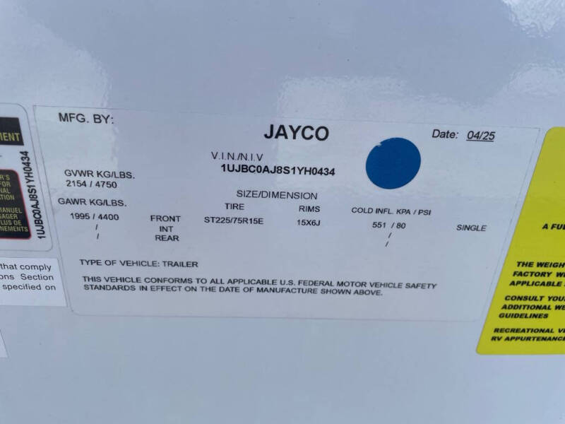 2025 Jayco Jay Flight SLX
