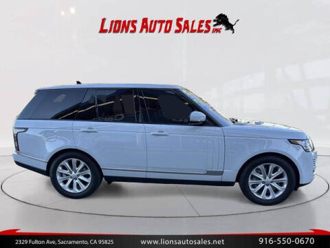 2016 Land Rover Range Rover HSE