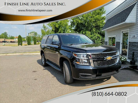 2015 Chevrolet Tahoe for sale at Finish Line Auto Sales Inc. in Lapeer MI