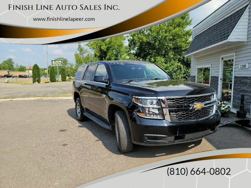2015 Chevrolet Tahoe for sale at Finish Line Auto Sales Inc. in Lapeer MI