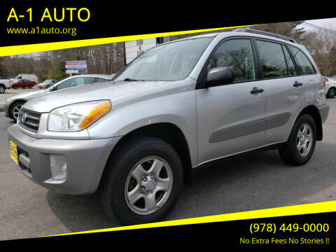 2002 Toyota RAV4 for sale at A-1 Auto in Pepperell MA