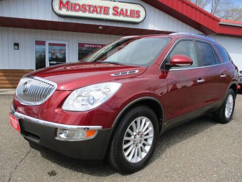 2010 Buick Enclave for sale at Midstate Sales in Foley MN